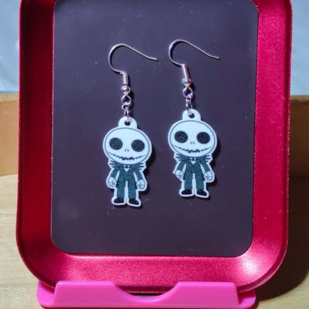 Nightmare Before Christmas Jack Earrings or Charms